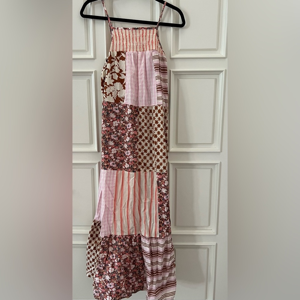 Universal Thread Patchwork Maxi Sundress